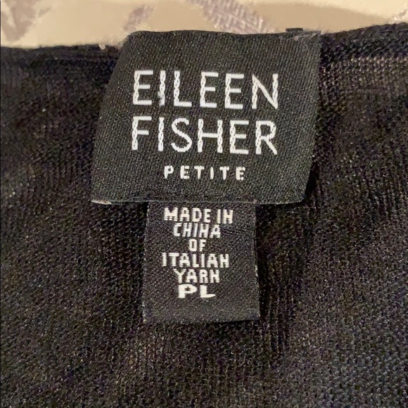 Eileen Fisher Petite Mesh Tunic - Picture 4 of 4